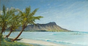Waikiki Beach a napfényben
